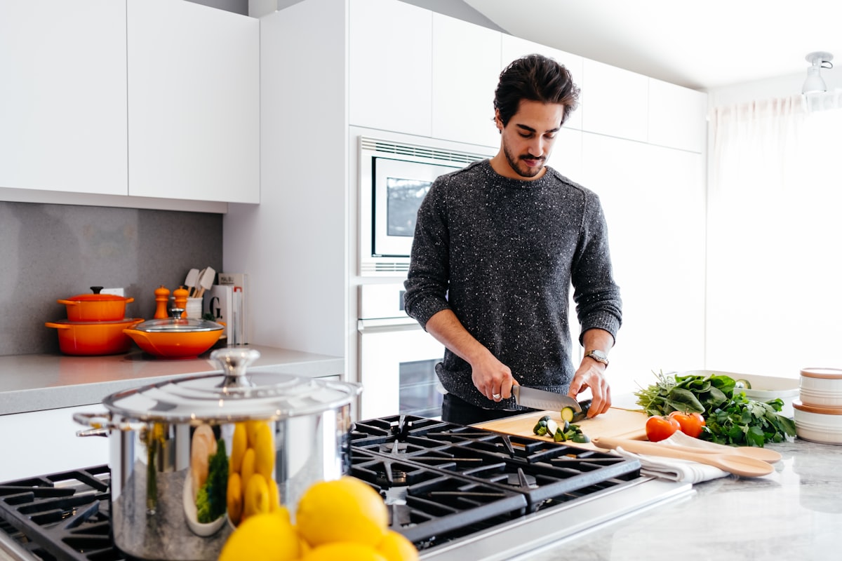 Preparación de comidas nutritivas para deportistas
